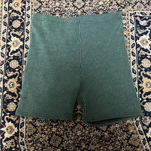 M Green Pretty little thing biker shorts